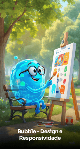 Bubble - Design e Responsividade