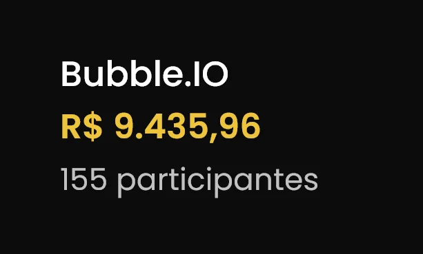 Salário médio de desenvolvedor Bubble