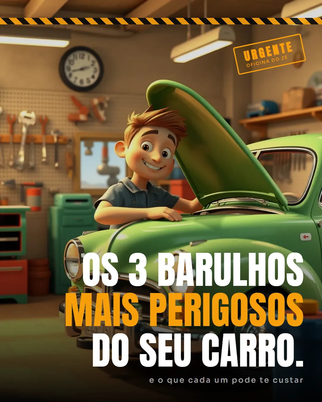 Negócios locais — Os 3 barulhos mais perigosos do seu carro