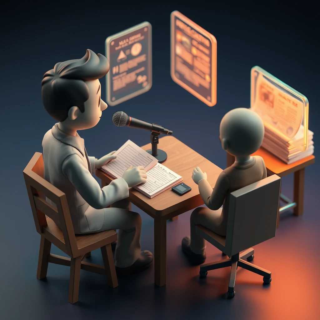 Ilustração: briefing — IA coleta fontes