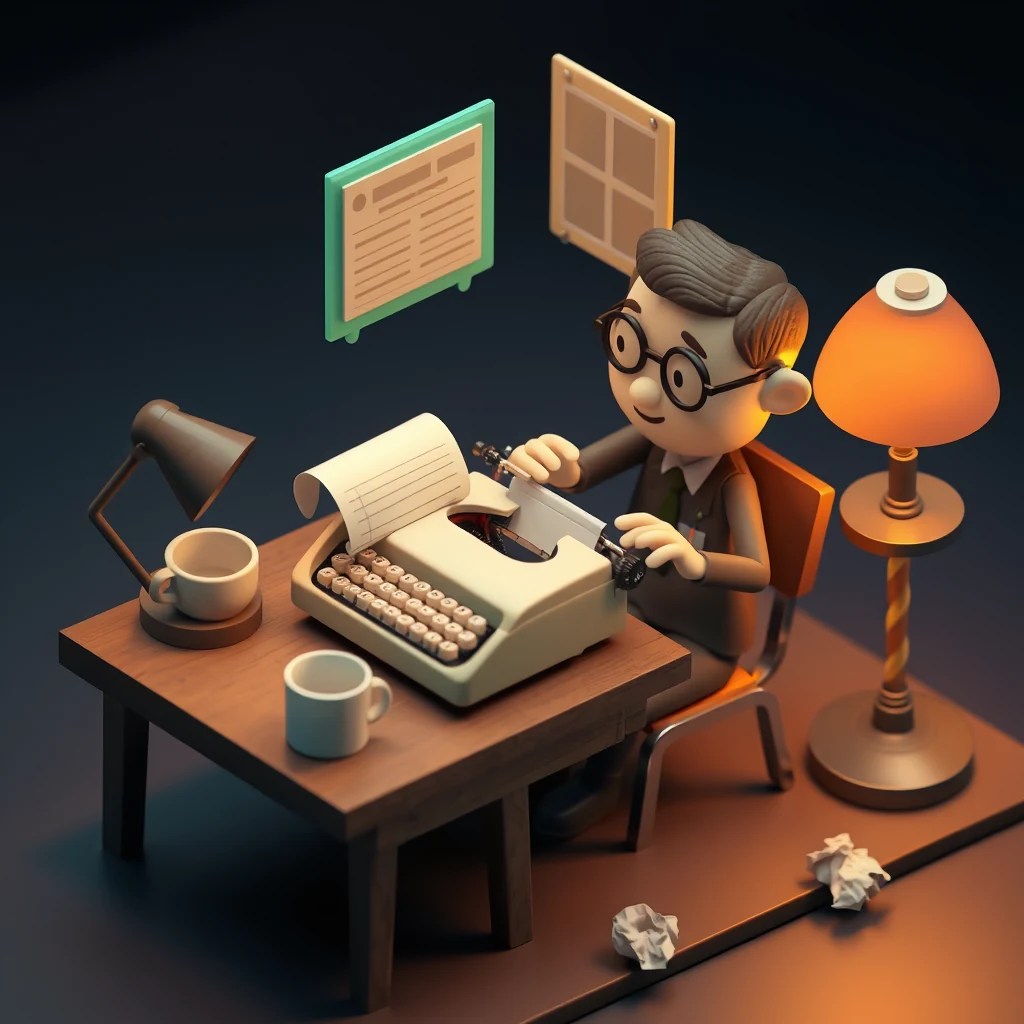 Ilustração: roteiro — skill de copy escreve gancho e slides