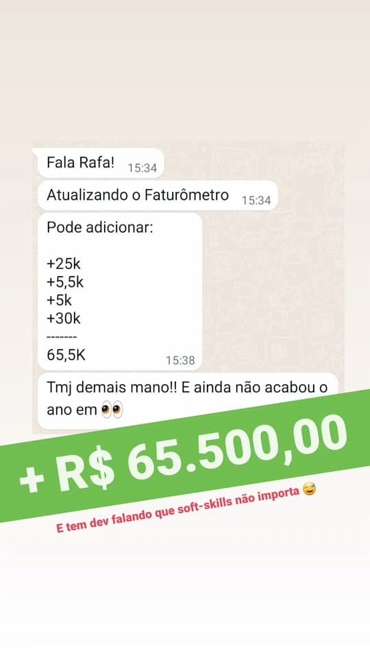 Depoimento de aluno do Tech 12K