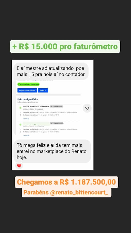 Depoimento de aluno do Tech 12K